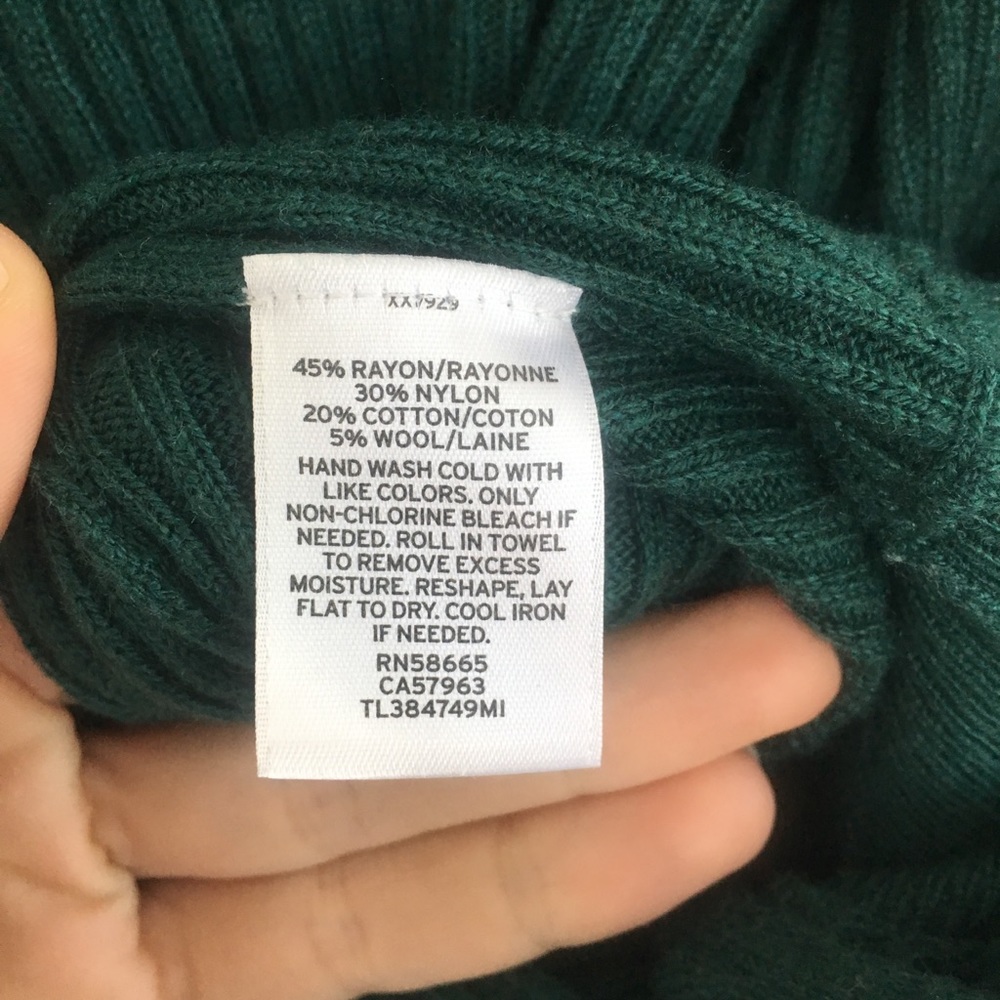 Leith Rib Wrap Sweater - Picture 4 of 5